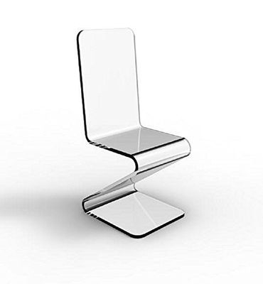 アクリルのプレキシガラスのルーサイトZの椅子の高く軽い透明物