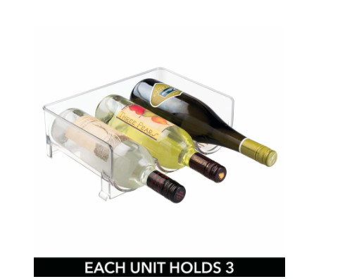 OEMの台所カウンタートップのための積み重ね可能なアクリルのワイン・ボトルのホールダー